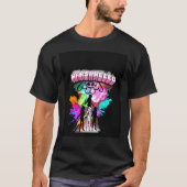Marshmello Shadow Colors Graphic T-shirt (Voorkant)