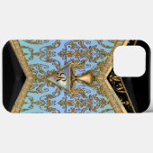 Marshwell Harlan Victoriaans Monogram Case-Mate iPhone Case (Achterkant (horizontaal))