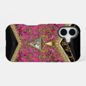 Marshwell Victoriaans monogram iPhone 16 Hoesje (Achterkant horizontaal)