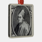 Marsilio Ficino Metalen Ornament (Rechts)