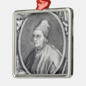 Marsilio Ficino Metalen Ornament (Links)