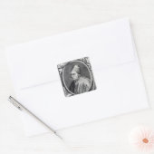 Marsilio Ficino Vierkante Sticker (Envelop)
