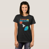 Marslandung Mars Rover Robot Space Vehicle Great E T-shirt (Voorkant volledig)
