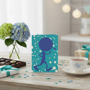 Marsman die een langwerpige buitenlanders uitnodig kaart