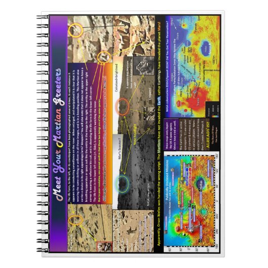 Marsmannetjes Notitieboek (Voorkant)