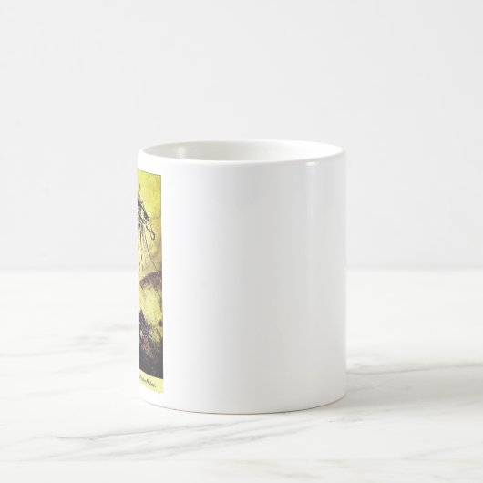 Marsmannetjes ontladen Heat-Rays Koffiemok (Center)