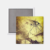 Marsmannetjes ontladen Heat-Rays Magneet (Voorkant / Achterkant)