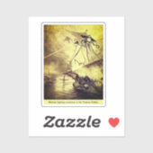 Marsmannetjes ontladen Heat-Rays Sticker (Vel)