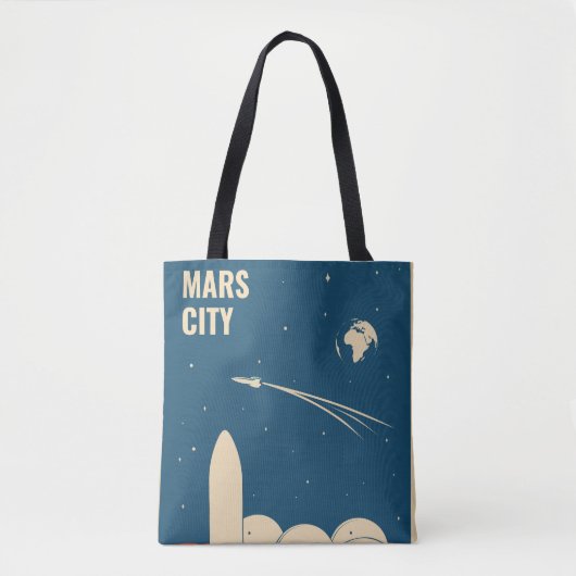 Marsstad Tote Bag (Voorkant)