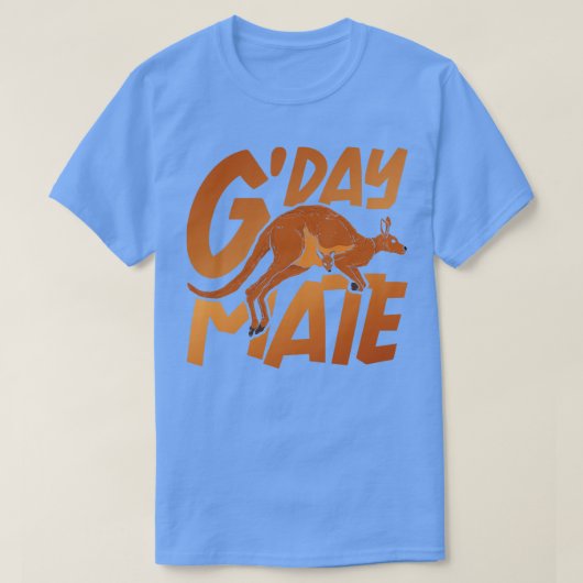 Marsupial Australian Animal Kangaroo T-shirt (Design voorkant)