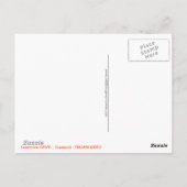 Marsupial - Tasmaanse DUIVEL - Aussie Wildlife Briefkaart (Achterkant)