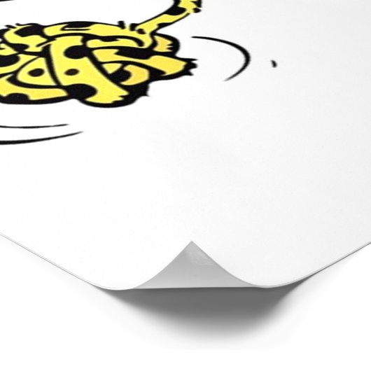 Marsupilami in nest with Familiy Poster (Hoek)