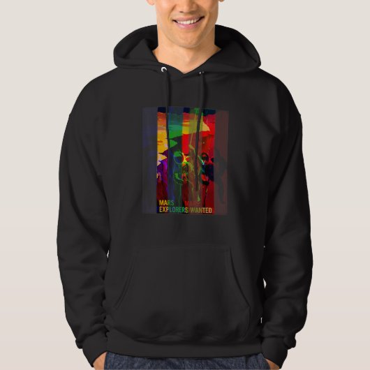 Marsverkenner gezocht hoodie (Voorkant)