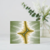Mart - Fractal Briefkaart (Staand voorkant)