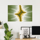 Mart - Fractal Poster (Thuiskantoor)