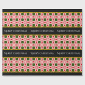 Marta Victoriaans Kerst Cadeaupapier (Vlak)