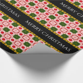 Marta Victoriaans Kerst Cadeaupapier (Hoek)