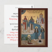 Martelaars en dwazen voor de Christelijke Kaart (Voorkant / Achterkant)