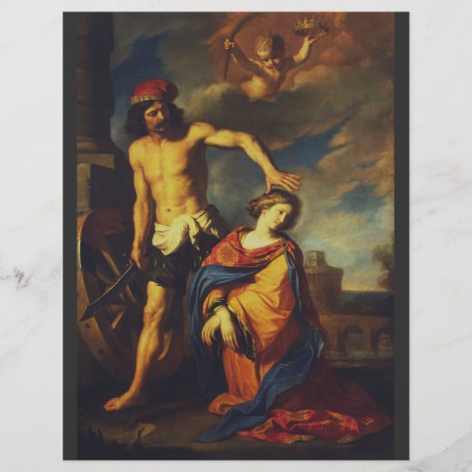 Martelaarschap van Sint-Catharina Flyer (Voorkant)