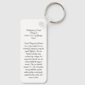 Martelaarschap van Sint Margaretha Sleutelhanger (Achterkant)