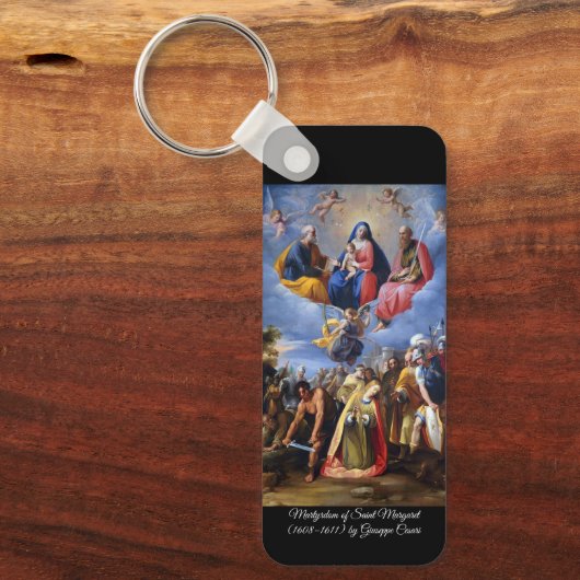 Martelaarschap van Sint Margaretha Sleutelhanger (Voorkant)