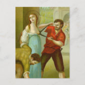 Martelaarschap van St. Agatha (M 003) Briefkaart # (Voorkant)