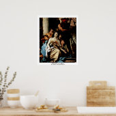 martelaarschap van St. Agatha Poster (Keuken)