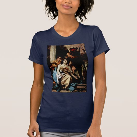 martelaarschap van St. Agatha T-shirt (Voorkant)