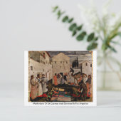 martelaarschap van St. Cosmas en Damian door Fra A Briefkaart (Staand voorkant)