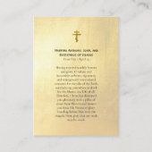 Martelaren Anthony John Eustathius Gebed Kaart Plaatskaartje (Achterkant)