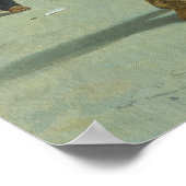 Martelarenmarkt door Larry Selman Poster (Hoek)