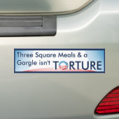 Marteling is niet ... bumpersticker (Op auto)