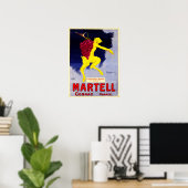 MARTELL COGNAC France Art Deco Leonetto Cappiello Poster (Thuiskantoor)
