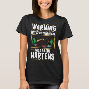 Marten Badger Pine Marten T-shirt