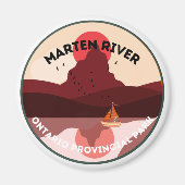 Marten River Ontario Provincial Park Magnet (Voorkant)