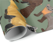 Marten species of the world cadeaupapier (Rol Hoek)