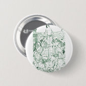 Marter van Sint-Sebastiaan Ronde Button 5,7 Cm (Voorkant /achterkant)