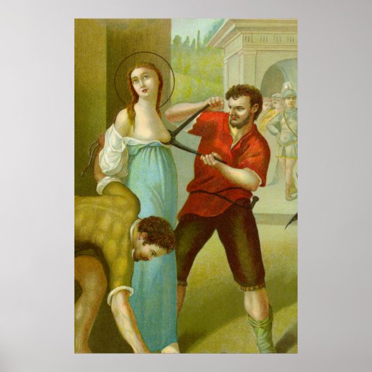 Marter van St. Agatha (M 003) Poster (Voorkant)