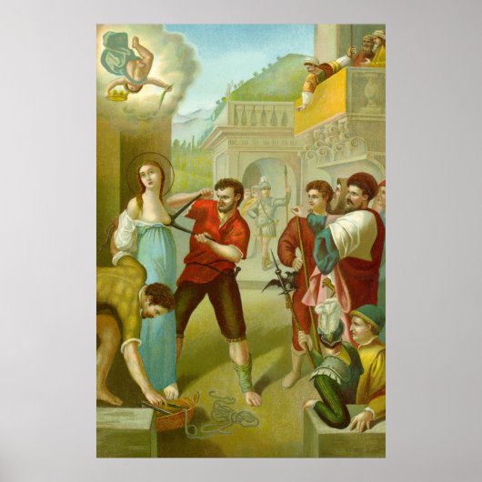 Marter van St. Agatha (M 003) Poster (Voorkant)