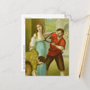Marterdood van St. Agatha (M 003) Briefkaart #2