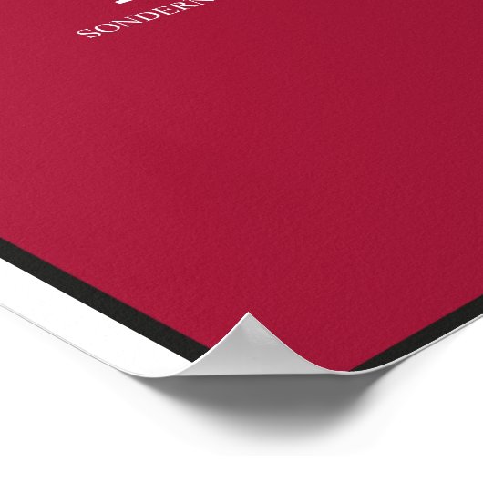 Marteria Peter Fox - Sekundenschlaf Poster (Hoek)