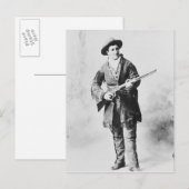 Martha Canary c.1895 Briefkaart (Voorkant / Achterkant)