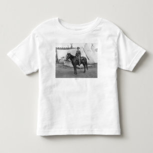 Martha Canary "Calamity Jane" op Horseback Kinder Shirts
