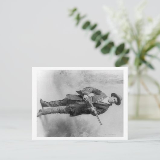 Martha Canary "Calamity Jane" Portrait Briefkaart (Staand voorkant)