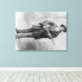 Martha Canary "Calamity Jane" Portrait Canvas Afdruk (Insitu (Houten vloer))