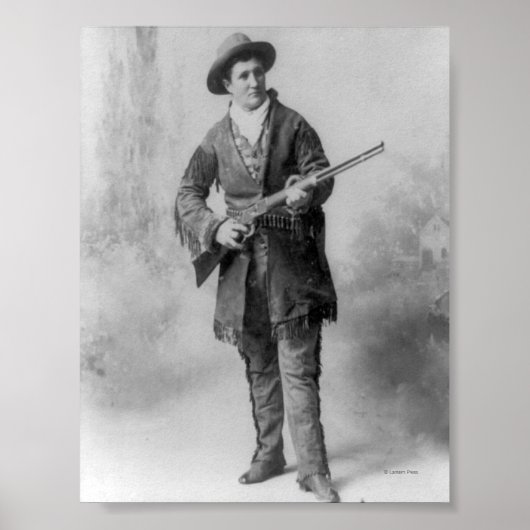 Martha Canary "Calamity Jane" Poster (Voorkant)