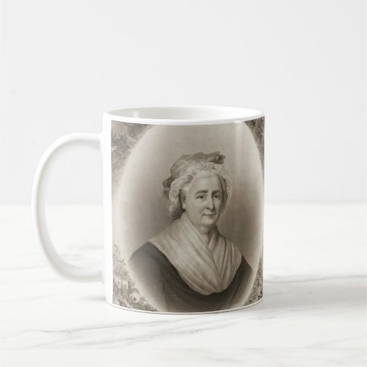 Martha en George Washington 1876 Koffiemok (Links)
