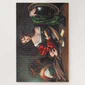 Martha en Maria Magdalena (1598), een boek van Car Legpuzzel (Verticaal)