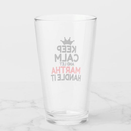 MARTHA GLAS (Achterkant)