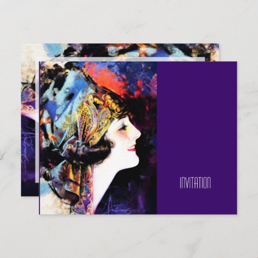 Martha Mansfield Kaart (Voorkant / Achterkant)